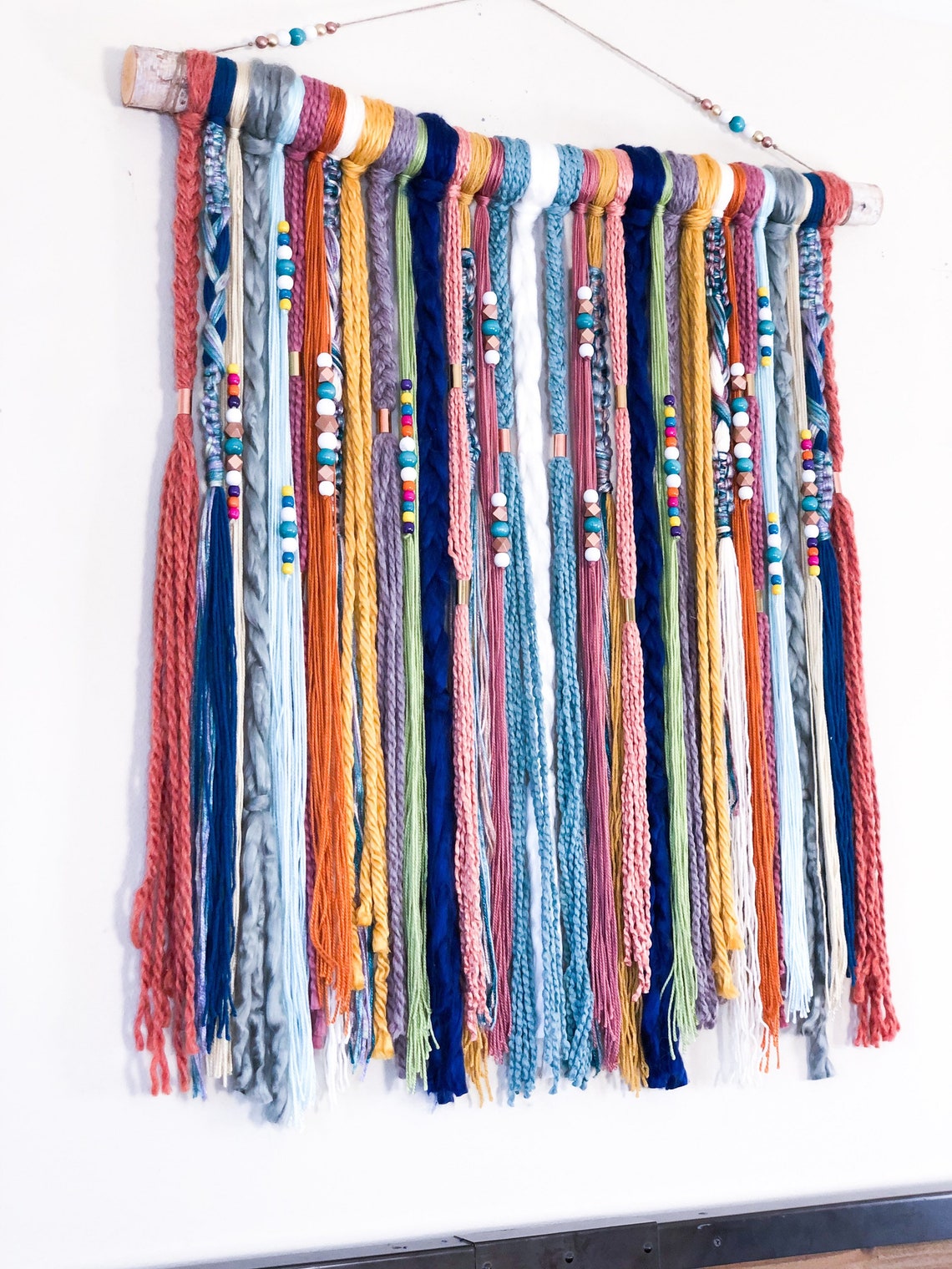 Large Boho Wall Hanging Bohemian Style Wall Decor Modern Etsy