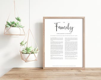 La famiglia: un proclama al mondo DOWNLOAD DIGITALE