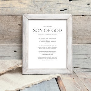 Digitale download thema jongemannen | Aäronisch-priesterschapsthema | Zoon van God | Jeugdthema | LDS-document