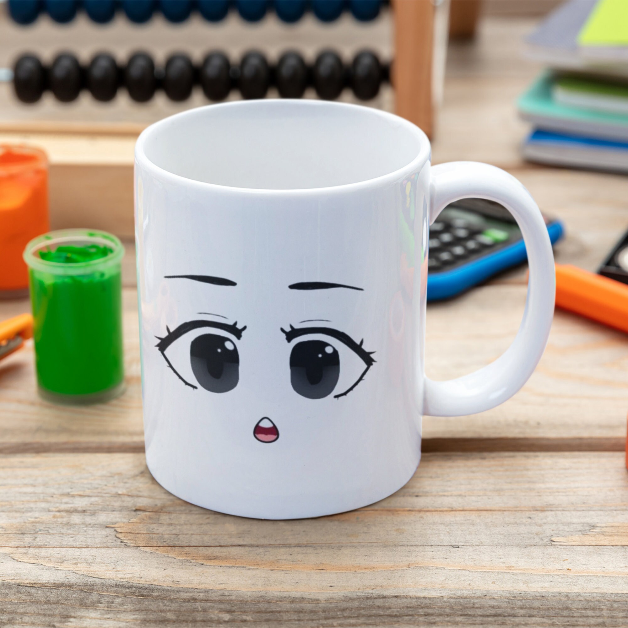 Roblox Woman Face Premium Quality Beautiful Roblox Gift Mug -  Sweden