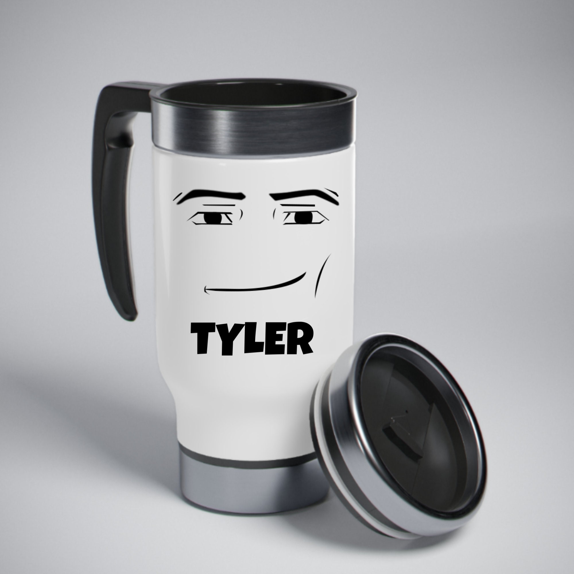 Customized Roblox Tumbler Smirking Face Gift Tumbler 