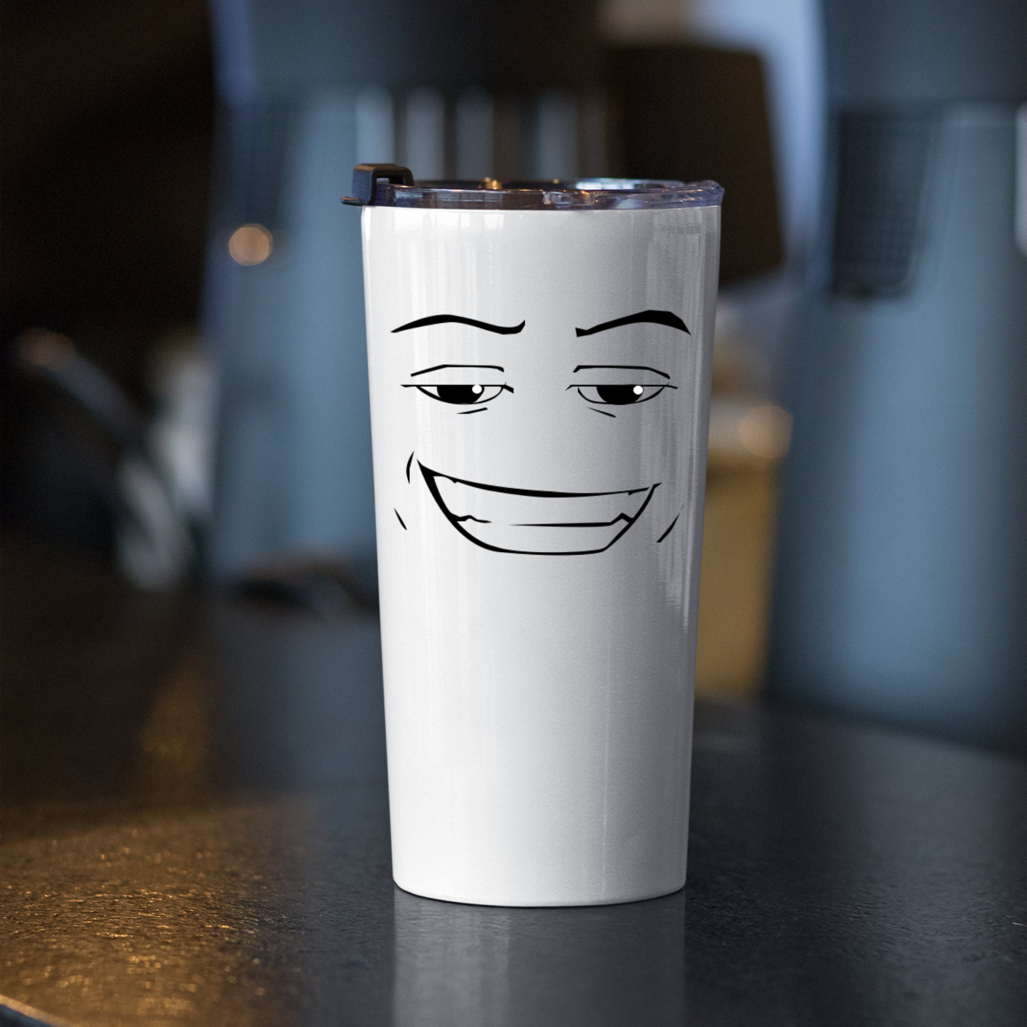 Roblox Face Mug and Plate 