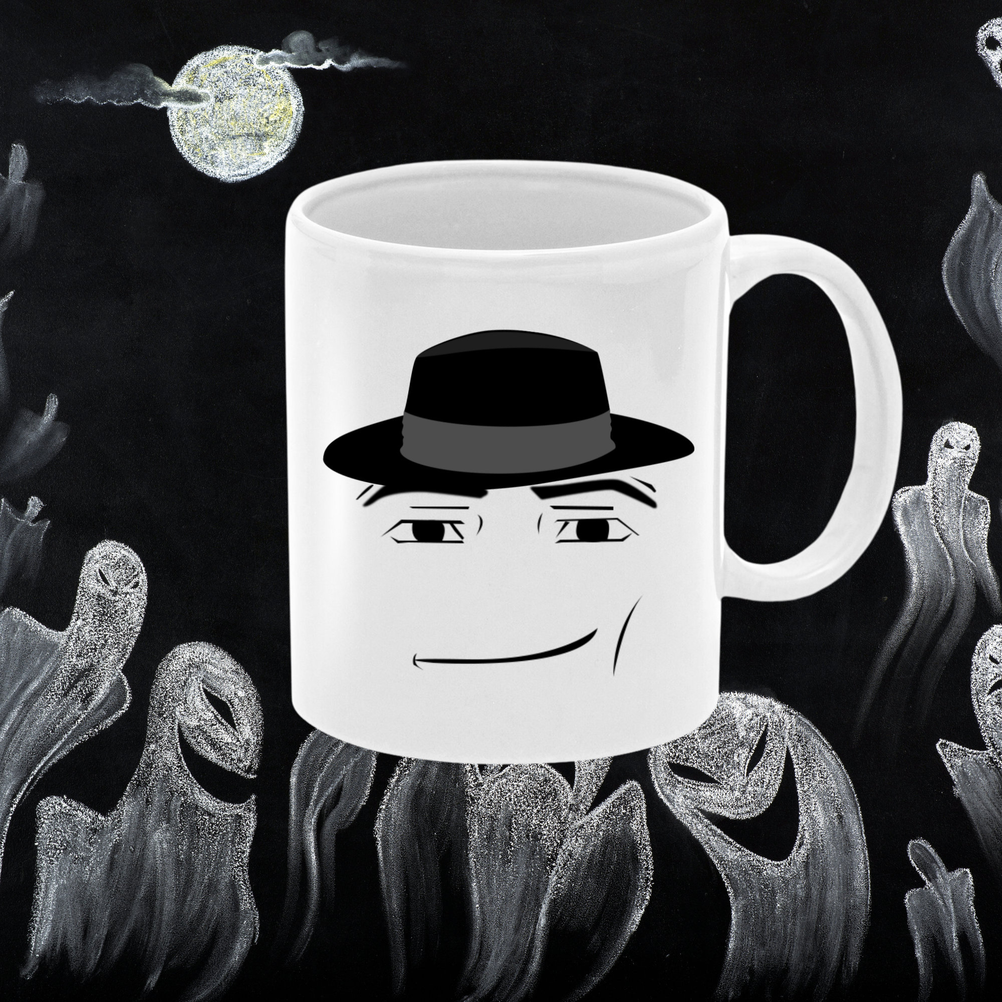 Roblox Man Face Mug Funny Cup Meme Mug Roblox -  Finland