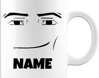 Roblox Man Face Mug Special Mug For Roblox Fans! - BigBuckle - Shop the  Best Selection of Fun and Quirky Gifts