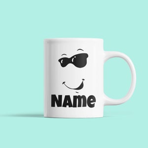 Funny Roblox man face Coffee Mug by Yassinesaadi