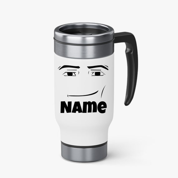 Customized Roblox Tumbler Smirking Face Gift Tumbler 