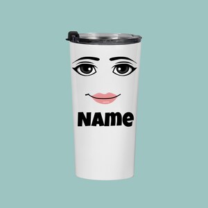 Roblox Woman Face Mug Cute Gift for A Cutie 