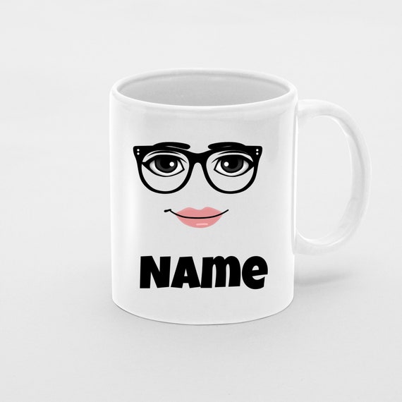 Roblox Woman Face Premium Quality Beautiful Roblox Gift Mug -  Israel