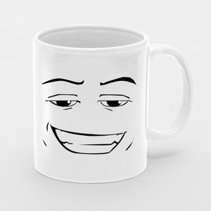 Roblox Man Face Coffee Mug for Sale by Sofiagandola