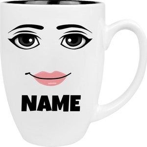 Roblox Girl Face Video Gamer Gift Mug -  Israel