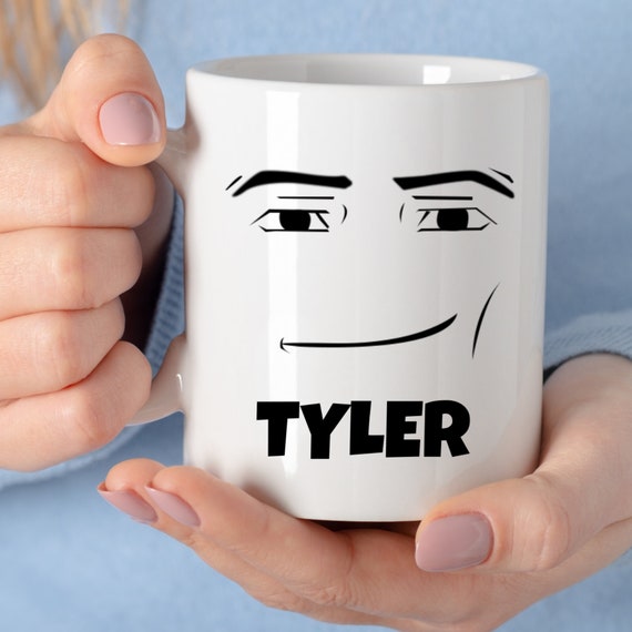 Personalized Roblox Man Face Customized Mug 11oz Double Sided 