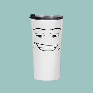 Funny Roblox man face Coffee Mug by Yassinesaadi