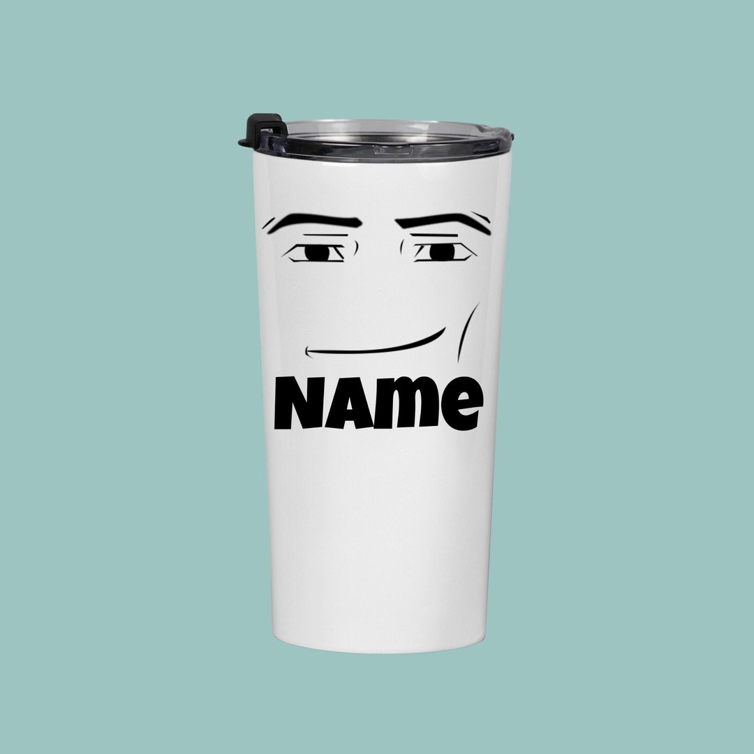 This man face mug is a world traveler #roblox