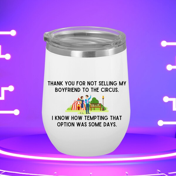 thumbnail image 2 of Funny Mother-in-Law Mug - Thank You For Not Selling My Girlfriend To The Circus Gift 2 of 9