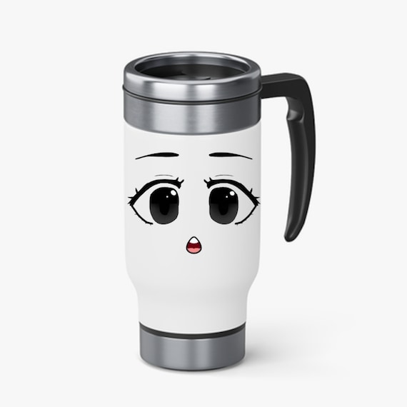Cool Face Roblox Girl Premium Quality Gamer Gift Mug 