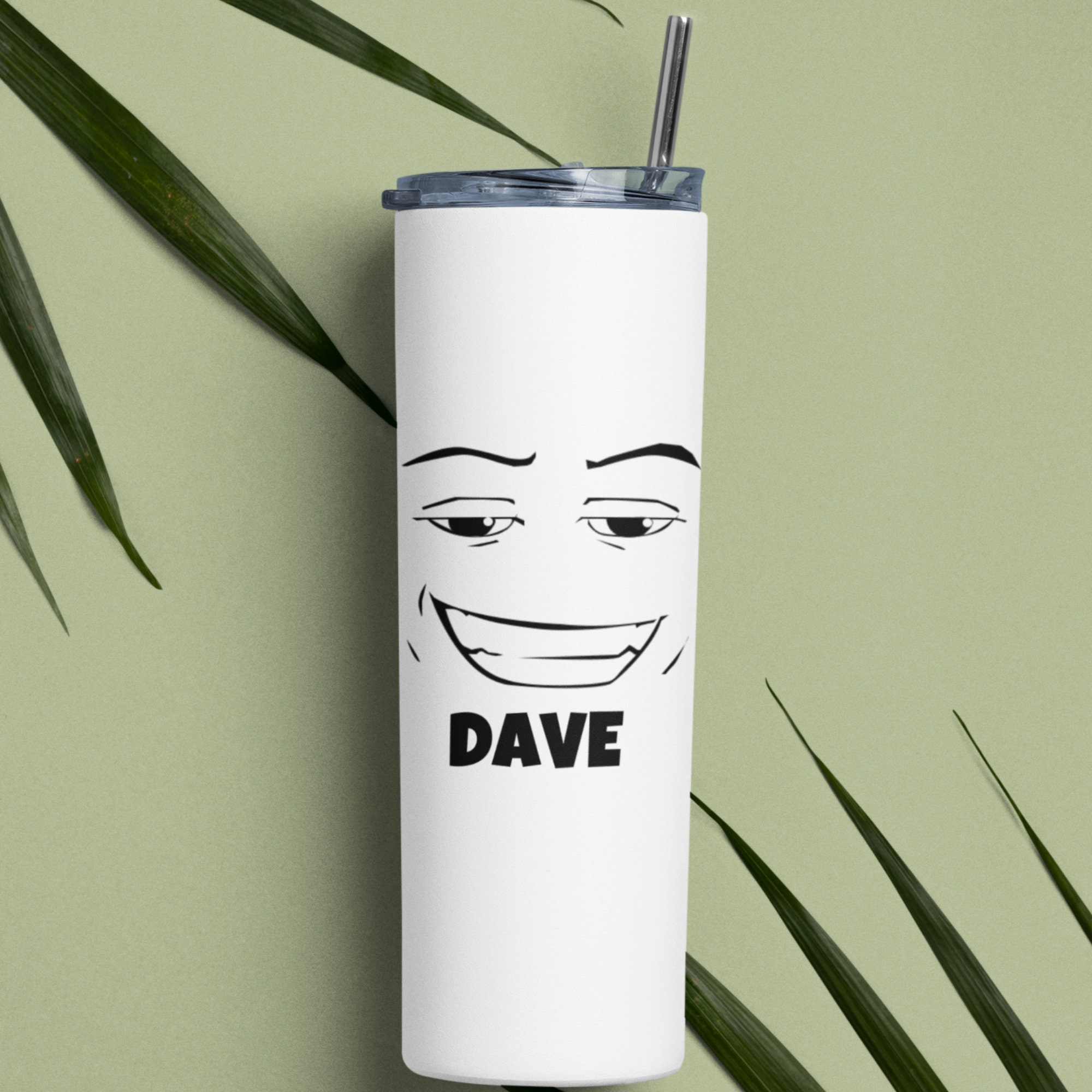 Customized Roblox Tumbler Smirking Face Gift Tumbler 