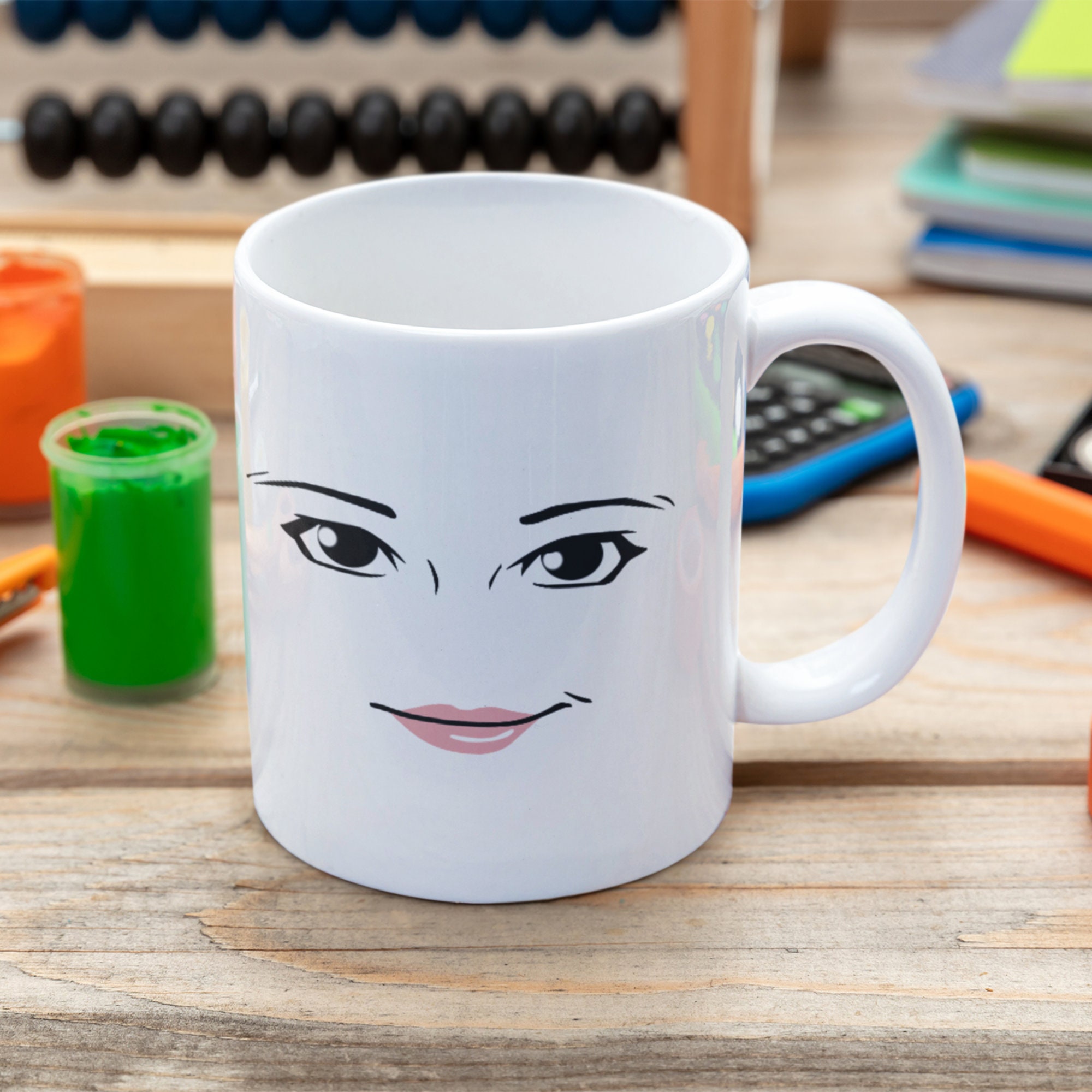 Robloxing Game Inspired Women Face Mug Funny Men Women Faces Coffe Mug Cute  Gamer Birthday Gift Back To School Mug