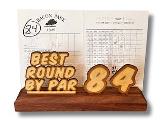 Golf Scorecard and Score Display – Display Scores from 66 to 110