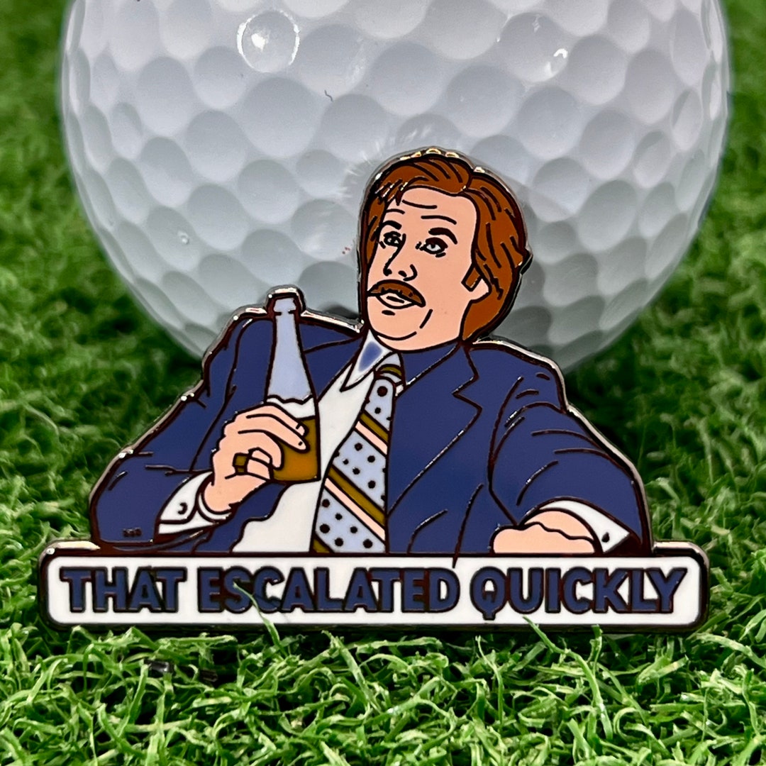 Newsman Golf Ball Marker Golf Gift, Funny Golf Marker, Fun Golf Gift