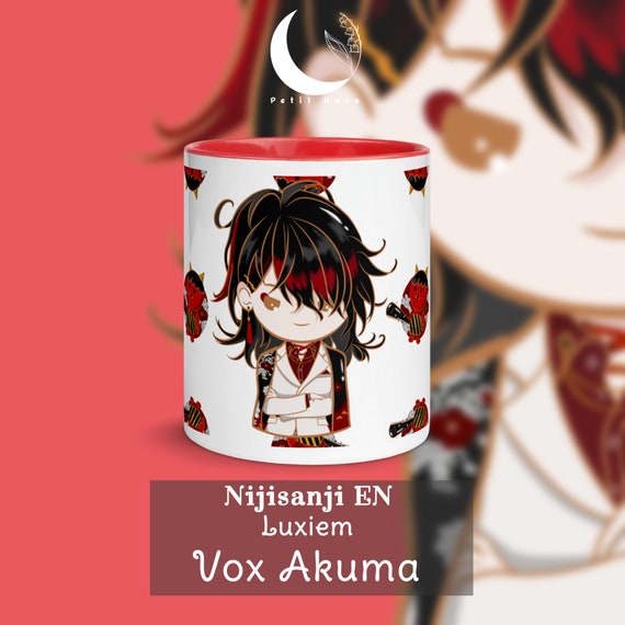 にじさんじ EN Vox Akuma Luxiem ファンメイドグッズ 内側が赤い