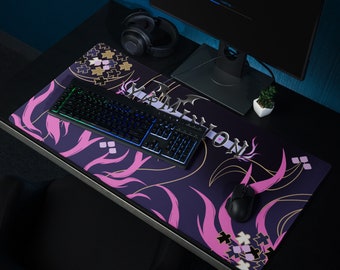 XXL Gaming Mouse Pad Shu Yamino Nijisanji Luxiem Yaminion Fan Made | Extra Large Mousepad