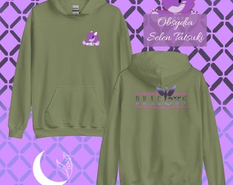 Selen Tatsuki Nijisanji EN Obsydia Unisex Hoodie | Vtuber Merch