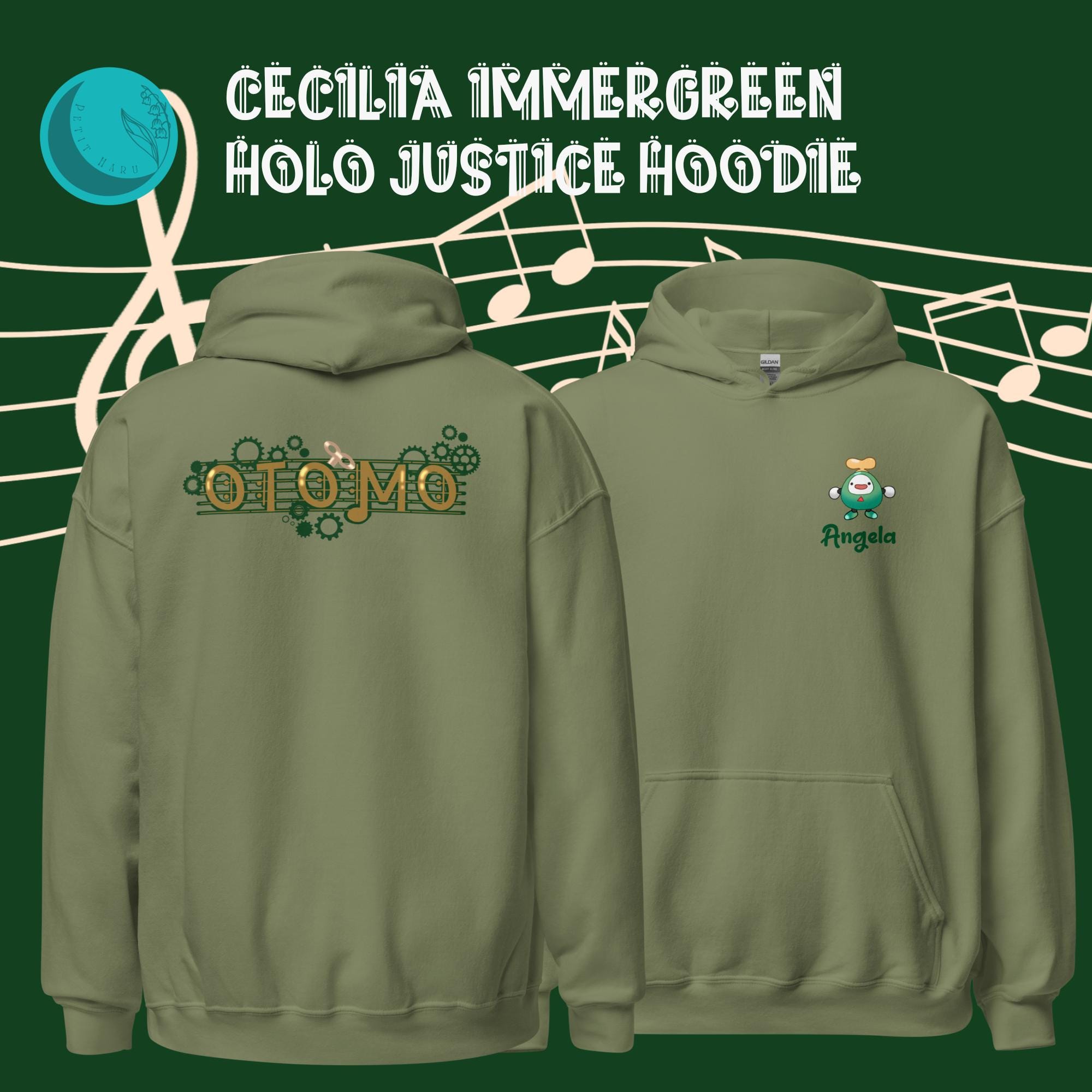 Cecilia Immergreen Holo Justice Hololive Fan Name Unisex Hoodie - Etsy