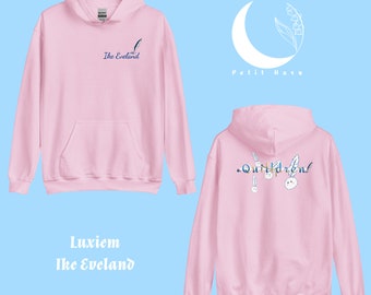 Ike Eveland Nijisanji Luxiem Quilldren Merch Unisex Hoodie