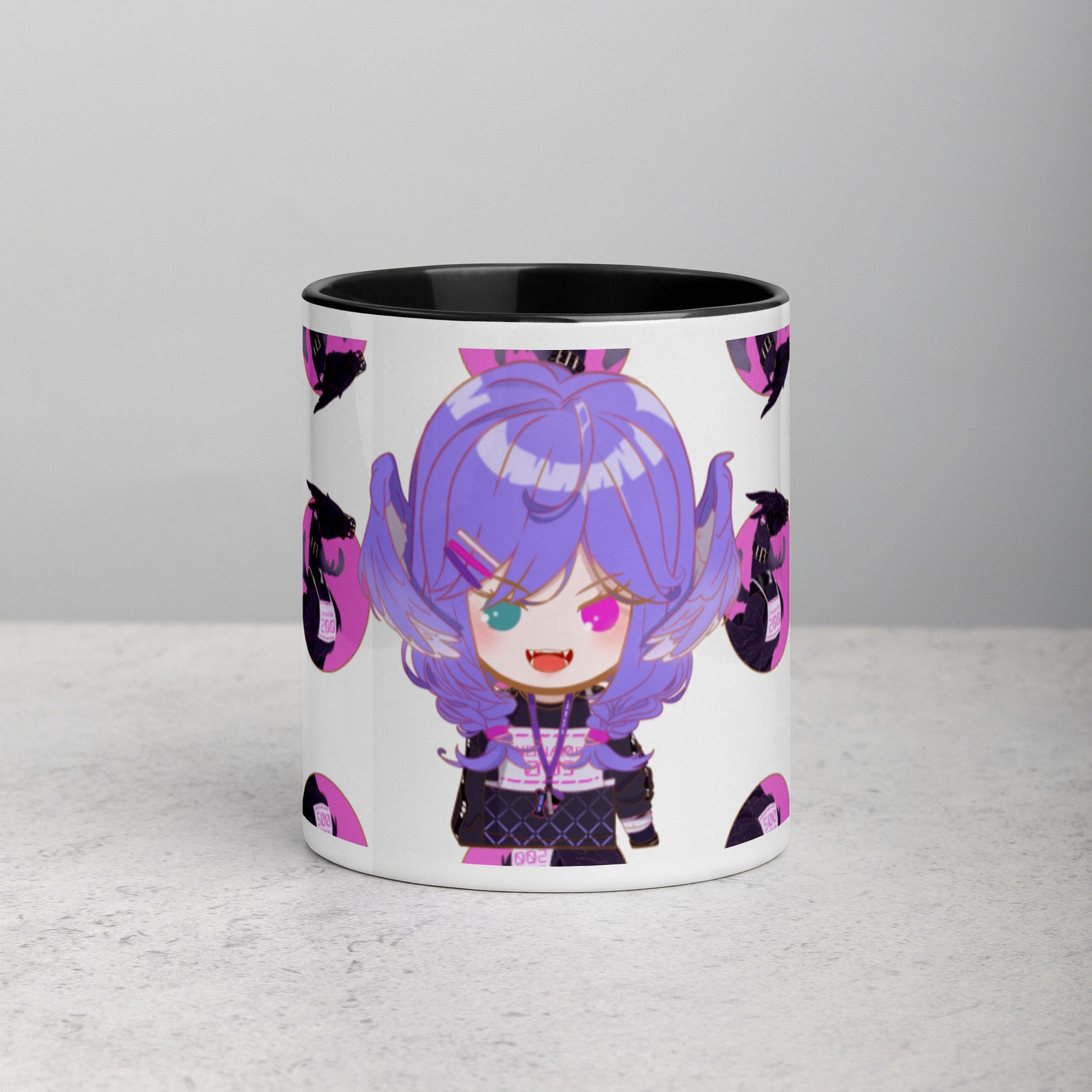 Obsydia Selen Tatsuki Nijisanji EN Fan Art Mug With Black - Etsy UK