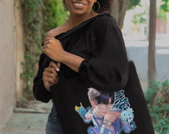 Zayne Love and Deepspace LADS Fanart Eco Tote Bag b