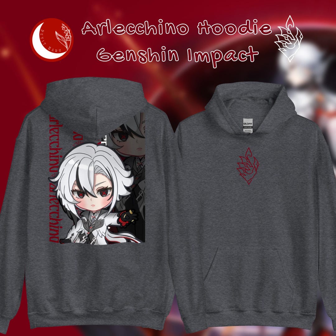 Sac Bandoulière Arlecchino Genshin Impact - Fabriqué En France - Taille Moyenne - Neuf