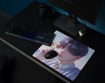 Rafayel Love and Deepspace LADS Fanart Gaming Mouse Pad and Poster