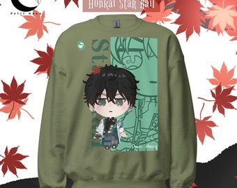 Dan Heng Honkai Star Rail Fan Made Merch Unisex Sweatshirt Long Sleeve Sweater