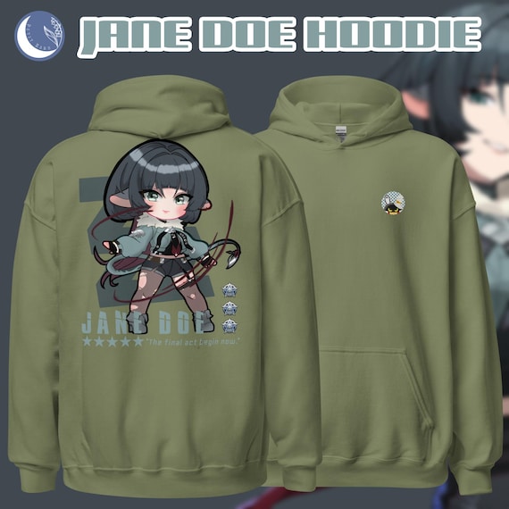 Jane Doe ZZZ Zenless Zone Zero Unisex Hoodie - Etsy