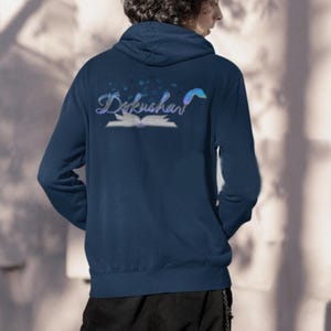 Hiodoshi Ao ReGloss Hololive Fanart Unisex Hoodie