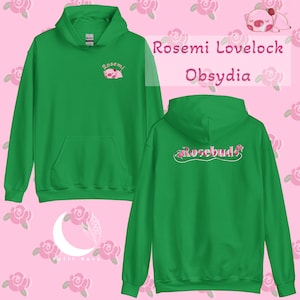 Rosemi Lovelock Nijisanji EN Obsydia Rosebuds Unisex Heavy Blend Hooded Sweatshirt Hoodie | Vtuber Merch