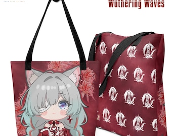Wuthering Waves Wuwa Tie Dye Tote bag Carlotta, Phrolova, Zani
