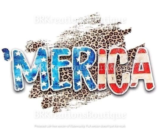 READY TO PRESS, Heat Transfer, Sublimation Design, Merica ,Fourth of …