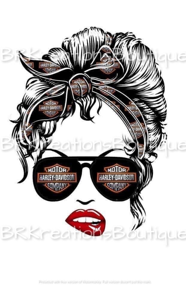 READY TO PRESS, Heat Transfer, Sublimation Design, Harley Davidson, M…
