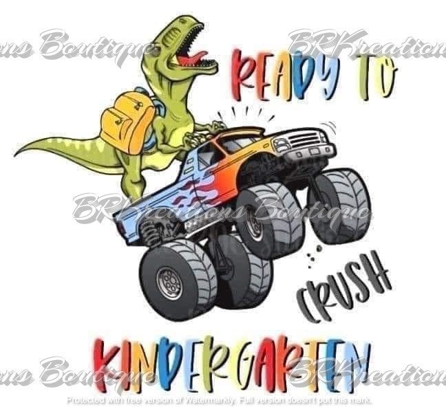 READY TO PRESS, Heat Transfer, Sublimation Design, kindergarten, read…