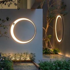 Japanese Style Wall Lamp - Landscape Lights - Minimalist Wall Lamp