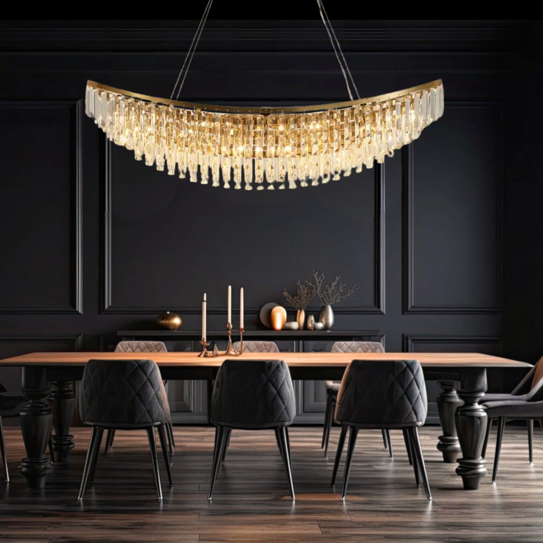 Oval Dining Room Chandelier Unique Crystal Chandelier Lighting Modern ...