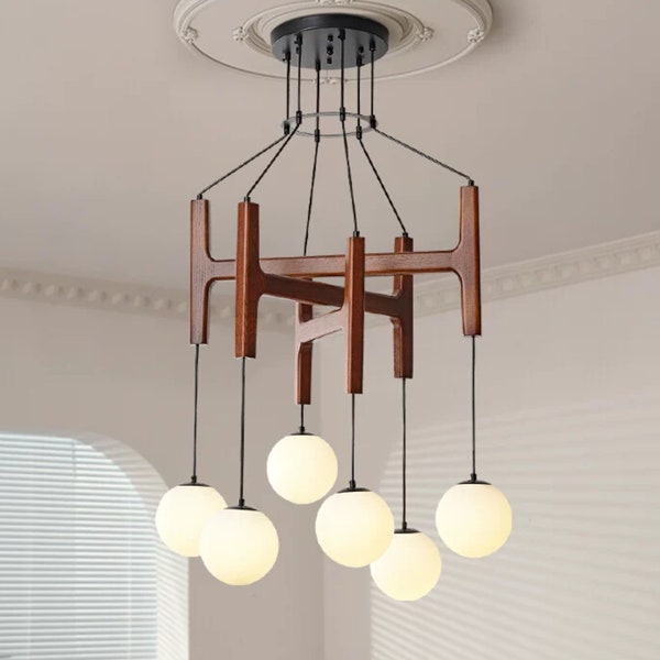 Midcentury Pendant Light - Etsy