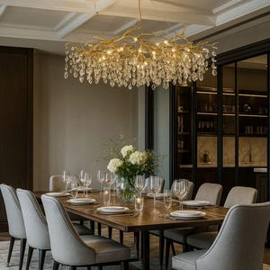Crystal Pendant Chandelier: Luxury Modern Statement Lighting
