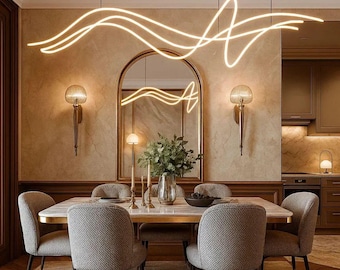 Nordic Rope Pendant Light Minimalist Modern Chandelier for Kitchen Island