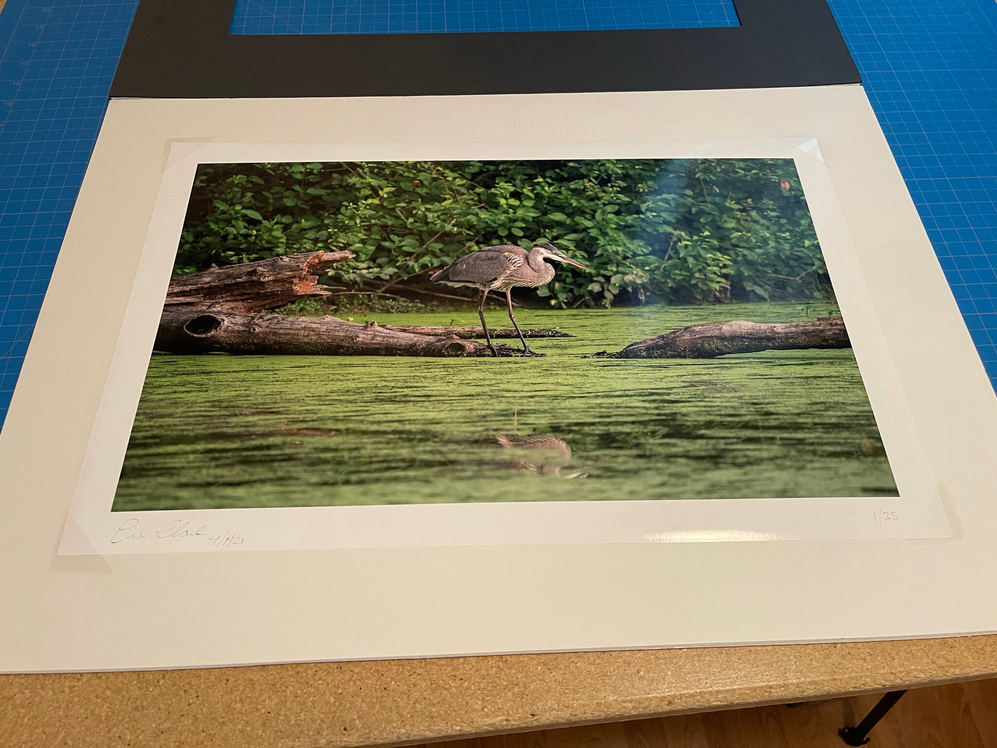 Framed Fine Art Print with Handmade Frame Etsy