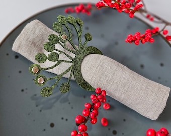 Portatovaglioli A Forma Di Albero Di Natale In Metallo Verde - Decorazione Natalizia Per Tavolo, 15x15x5 Cm - Distributore Tovaglioli Per Casa E Festività