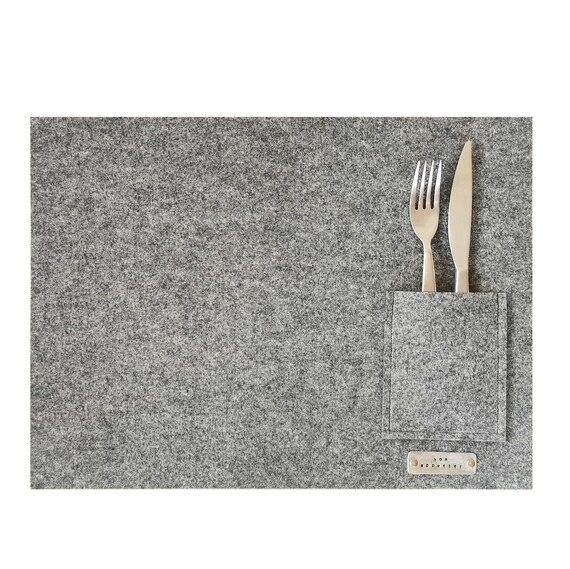Tovaglietta Rettangolare In Feltro, 102x29 Cm, Colore Caffè Chiaro - Design A Cava, Antiscivolo E Termica - 3
