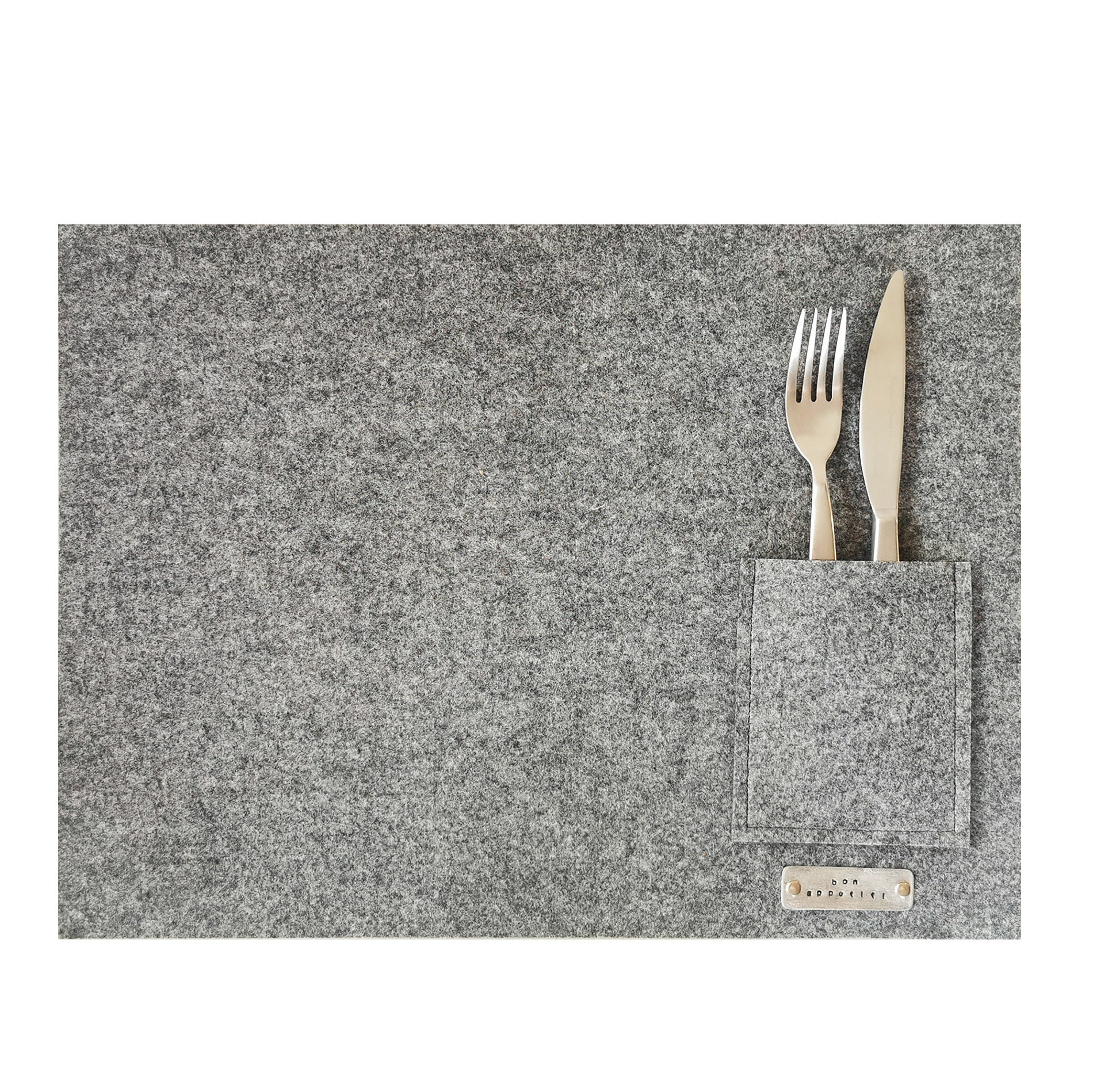 Tovaglietta Rettangolare Imbottita Petrolio - Simple Day