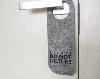 Cartello Porta In Feltro "Non Disturbare / Avanti" - 2 Pezzi, Per Giocatori E Camera Da Letto, Regalo Divertente Per Ragazzi, Rosso E Verde - 2